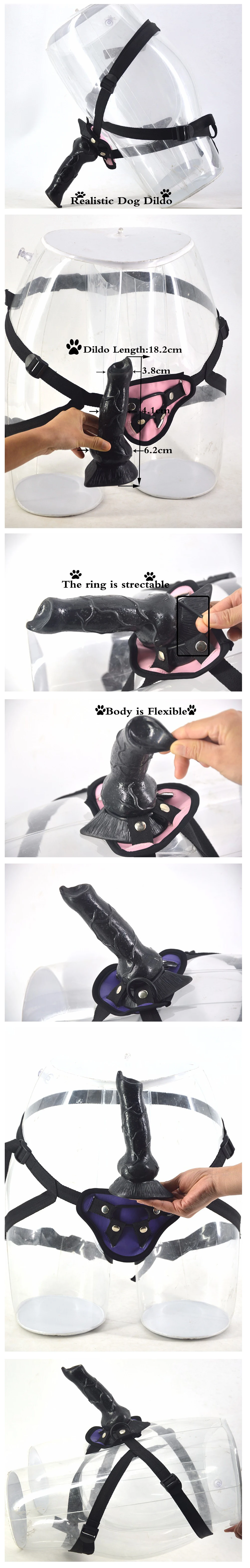 Faak Sex Shop Beginners Unisex Strap Dildo Harness Kit With 73 Inch