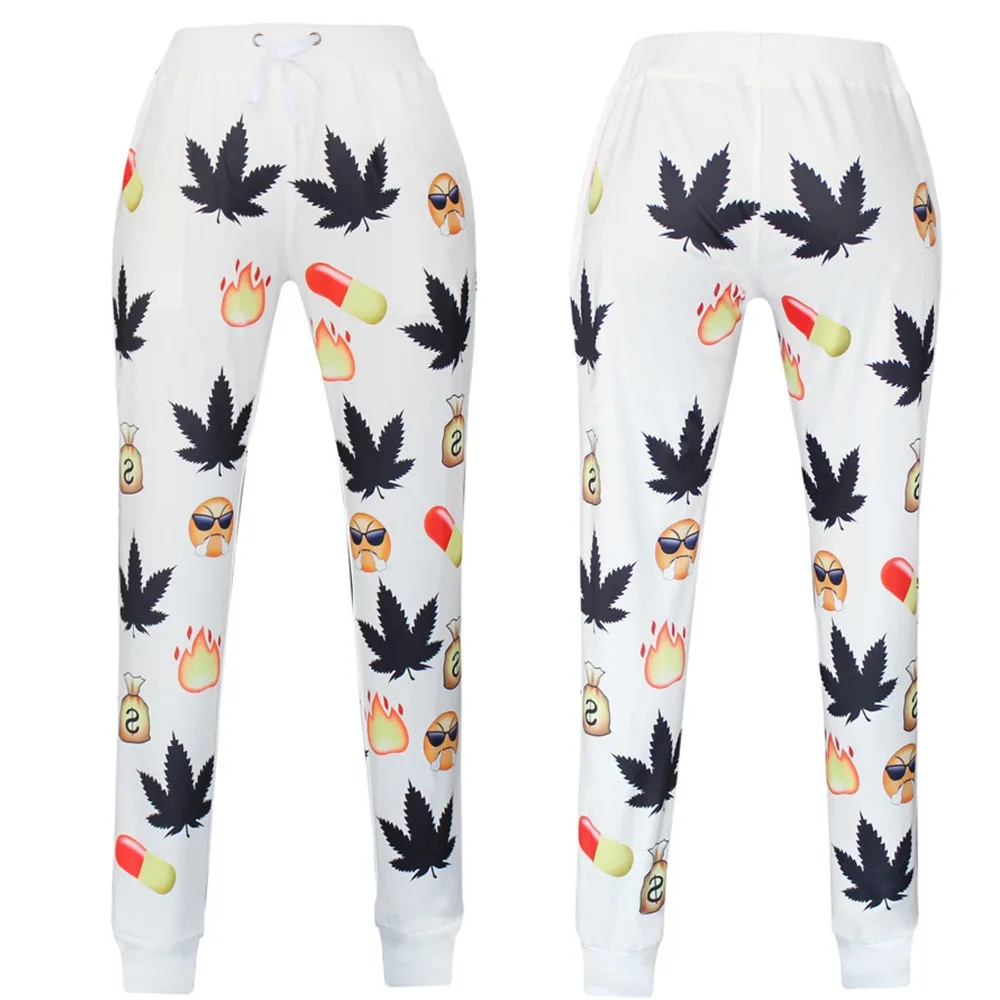 emoji jogger pants