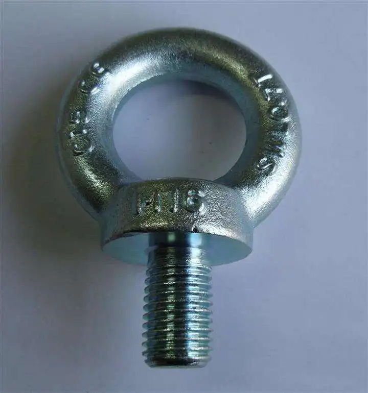 
Carbon Steel zinc plating DIN580 Eye bolts 