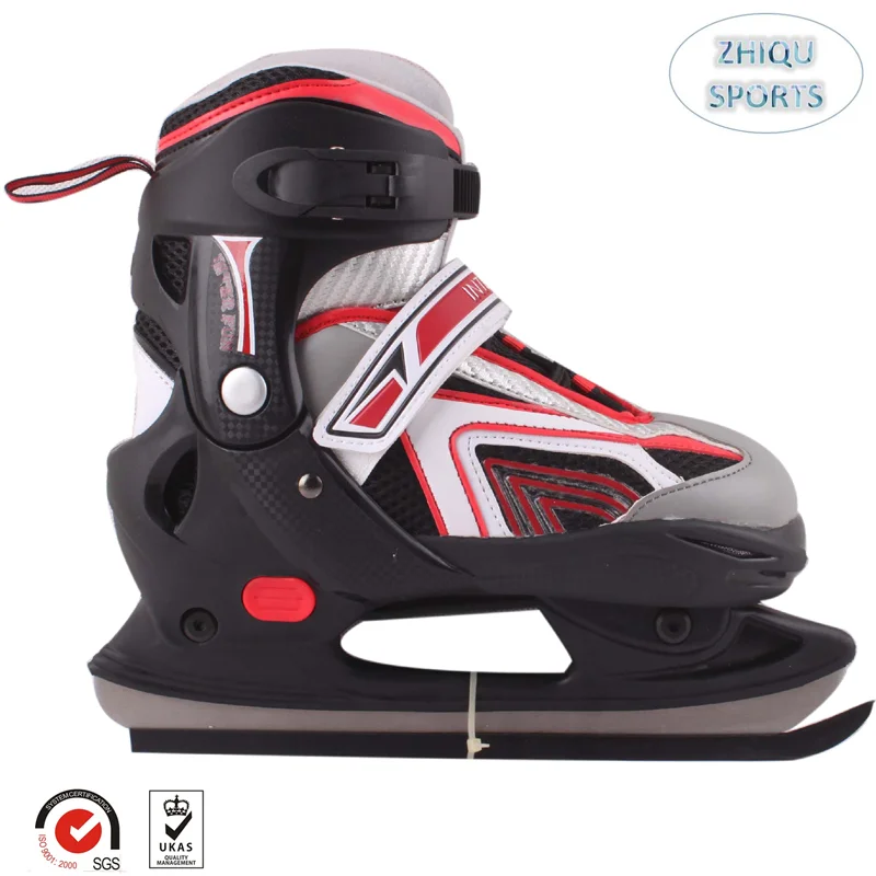 High Quality Hot Sale Adjustable Size Half Soft Upper Oem Skating Shoes