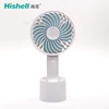Hishell Portable Mini USB Rechargeable standing table electric hand fan