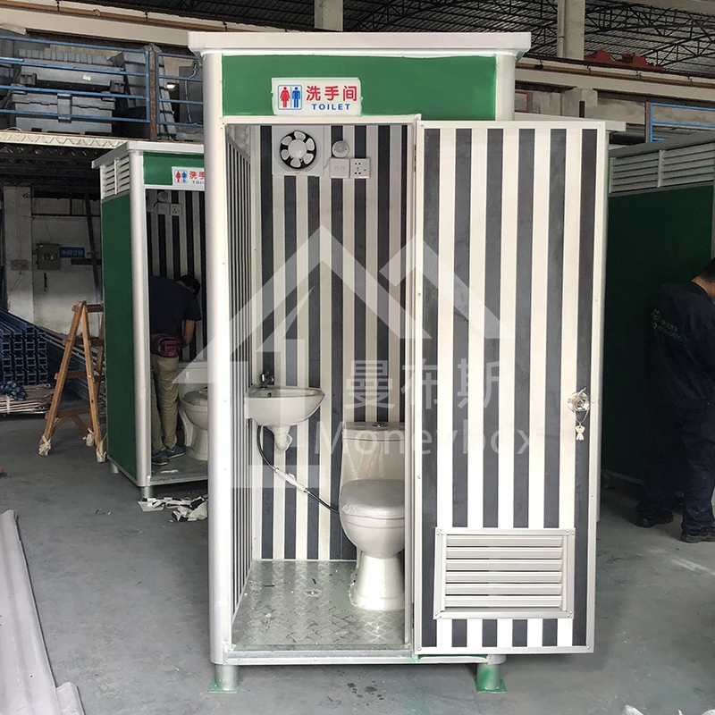 Construction Site Modular Mobile Outdoor Camping Prefab Portable Toilet