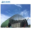 Powder Coated Togo Malaysia arched roof construction bulk storage