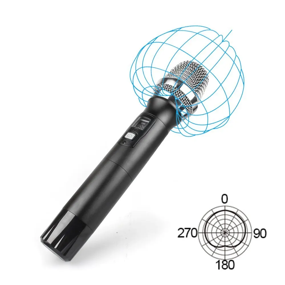 Maono Wireless Microphone 48 Channels Uhf Wireless Handheld Bus