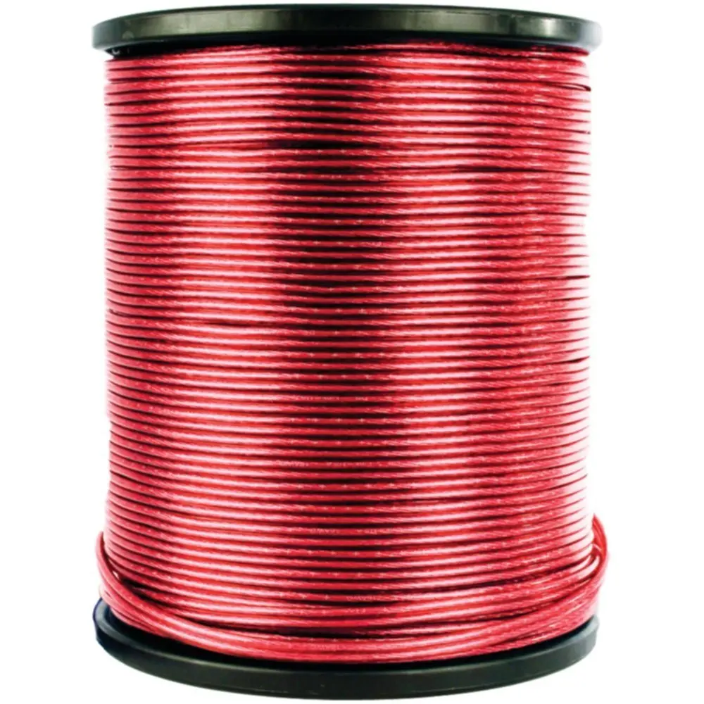 DB Link STPW4R100Z 4-Gauge 100-Feet Roll Soft Touch Power Wire Red