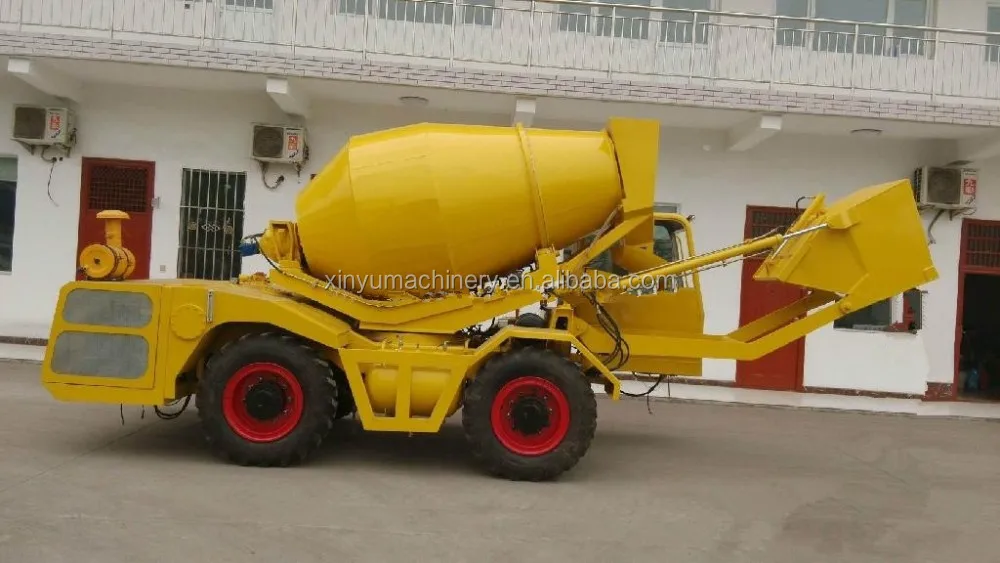 3.5m3 Self Loading Mobile Concrete Mixer With Front End Loader Buy