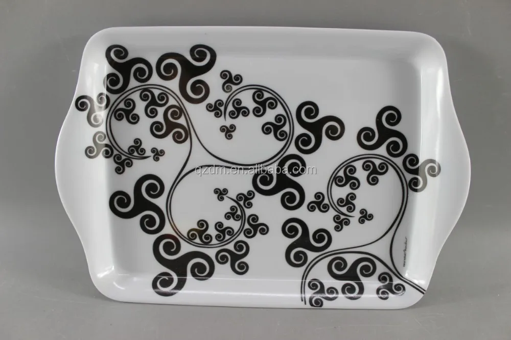 21X14CM inch Melamine Kids tray ,Melamine Tea tray