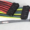 ATX / Motherboard Heatshrinkless Sleeved Extension Cable with Cable Combs 24 Pin
