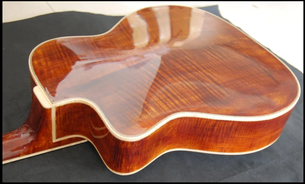 Yunzhi Archtop Sepenuhnya Buatan Tangan Akustik Gypsy 