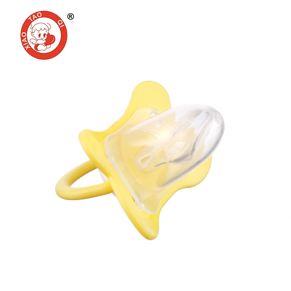 Clip Nipple Pacifier Large Plastic For Baby Heart Standard Bpa Free