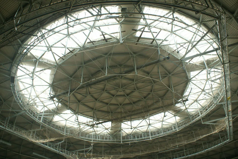 Galvanized light weight steel structure Dome storage