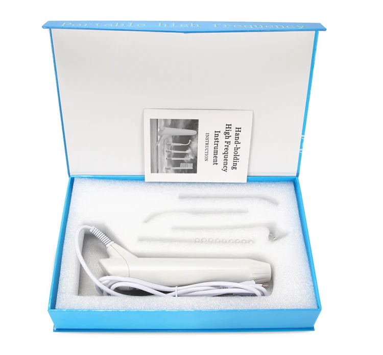 Portable Ozone High Frequency Facial Skin Therapy Facial Wand Machine