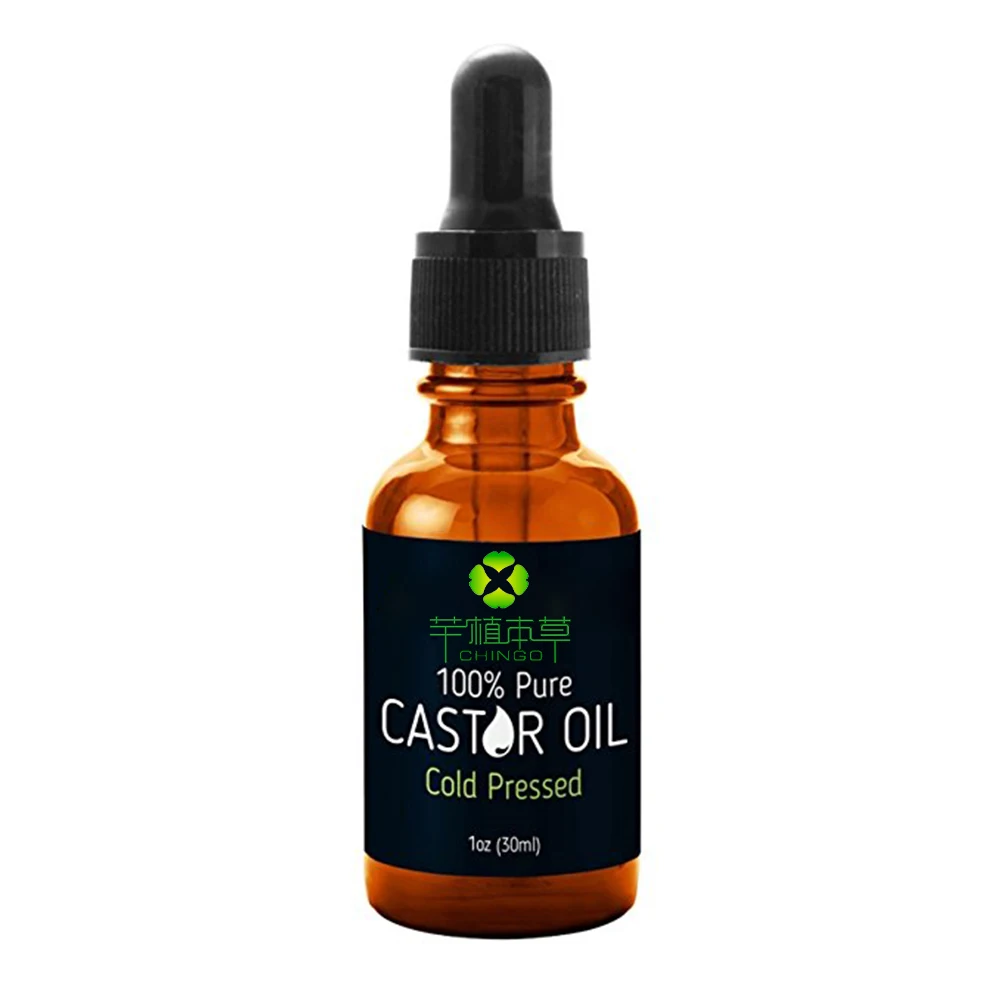 Pure Indian Cold Pressed Castor Oil For Eyelashes,Eyebrows,Hair Growth ...