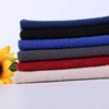 plush velour fabric solid colors dyed double brushed plush velvet fabric