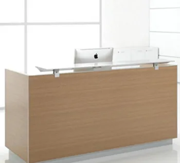 Glass Office Desk Reception Desk With Mobile Cabinet Buy Glass