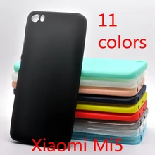 Phone Case for Xiaomi Mi5 (5.15 inch) Ultra Slim Fit 0.5mm Soft Transparent & Matte TPU Cover for Xiaomi Mi5