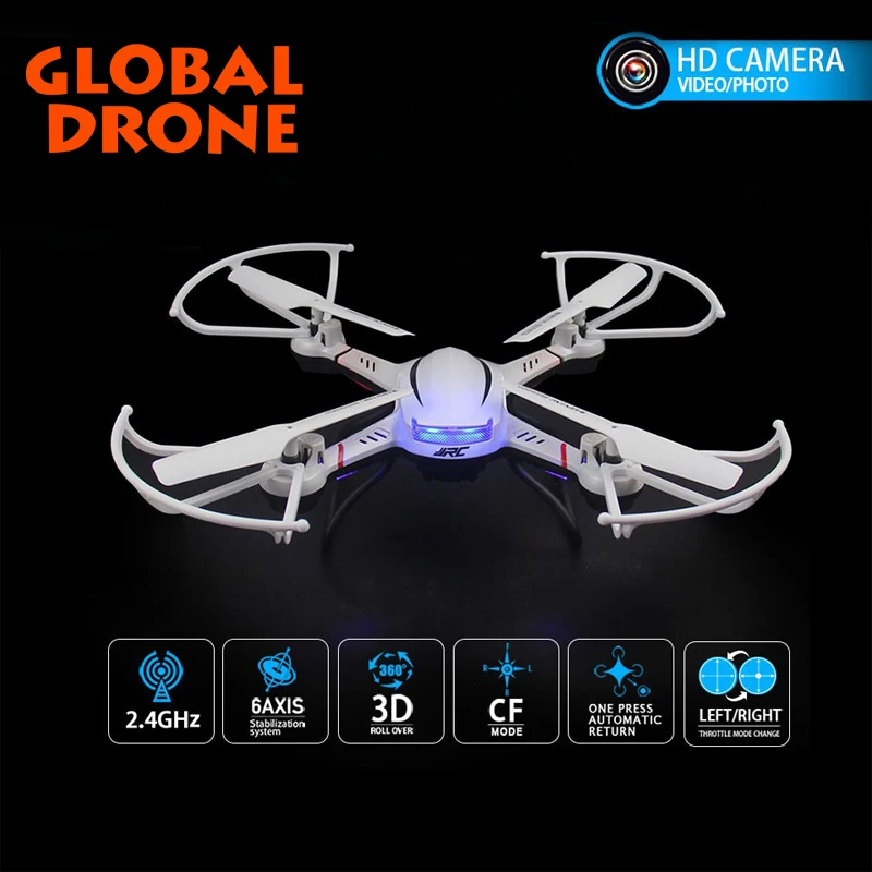 gyro rc quadcopter drone with 2.0 mp hd camera and remote control