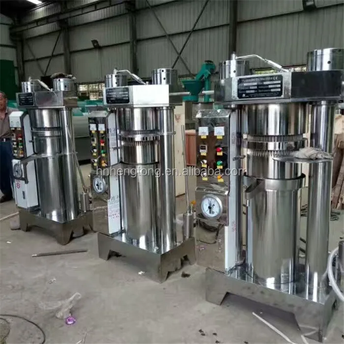 Commercial Use Hydraulic Palm Oil Press Machine Coconut Oil Making