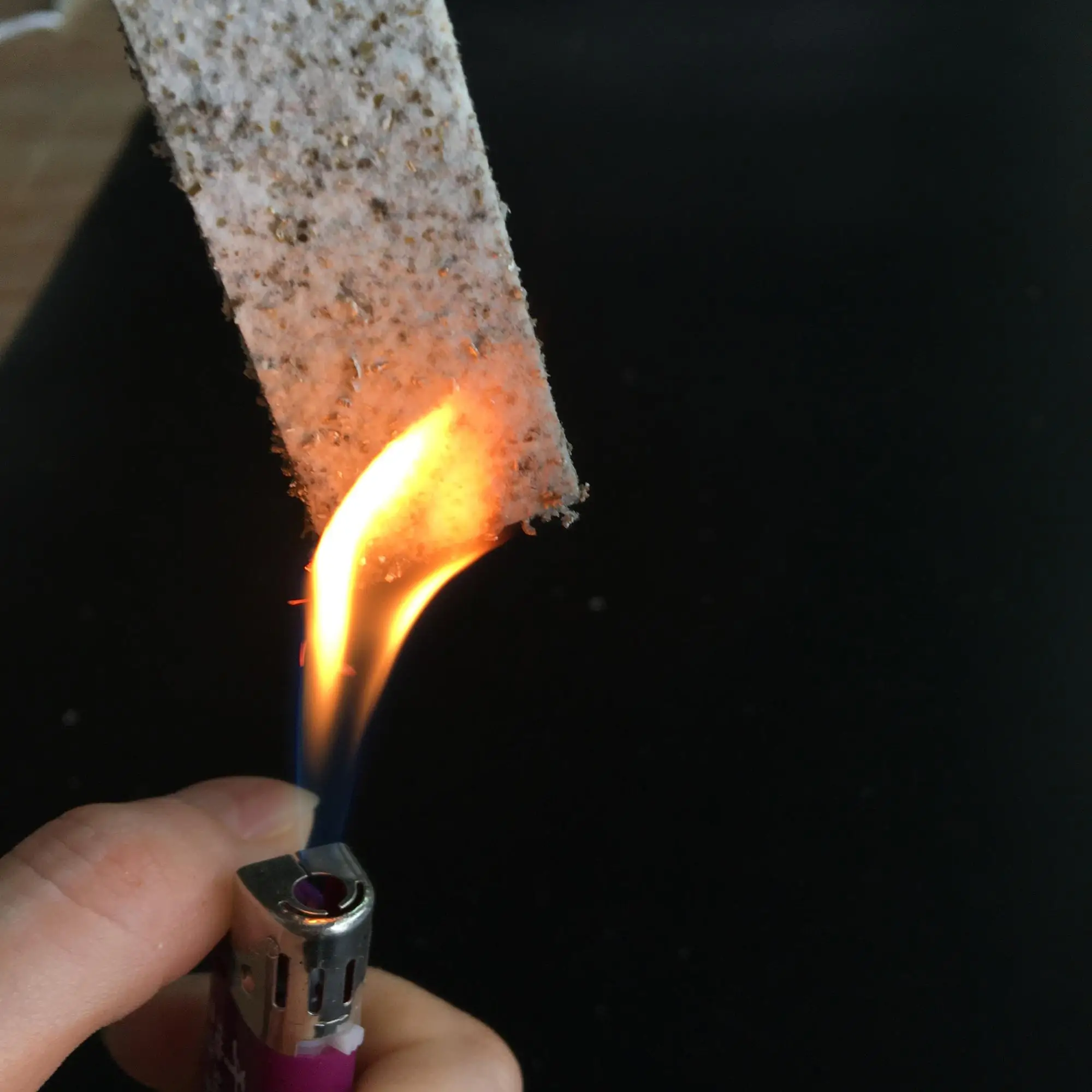 Fireproof intumescent fire retardant graphite based fire door strip Heat insulation