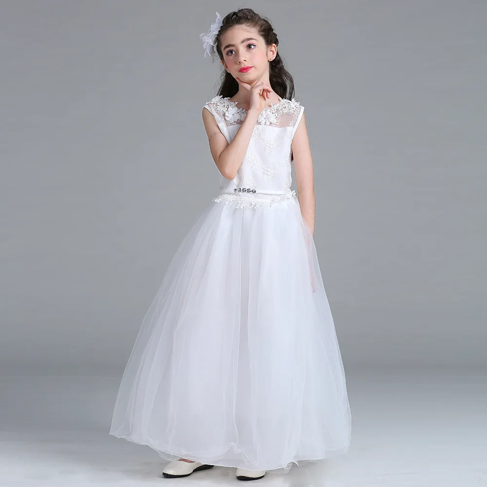 2017 Factory Direct Sales Fancy Kids Princess Wedding Dresses Formal ...