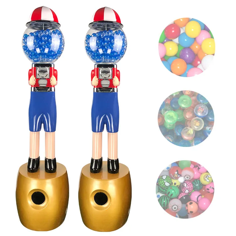 Capsule Candy Toy Gumball Vending Machine 27mm Rubber Ball Machine