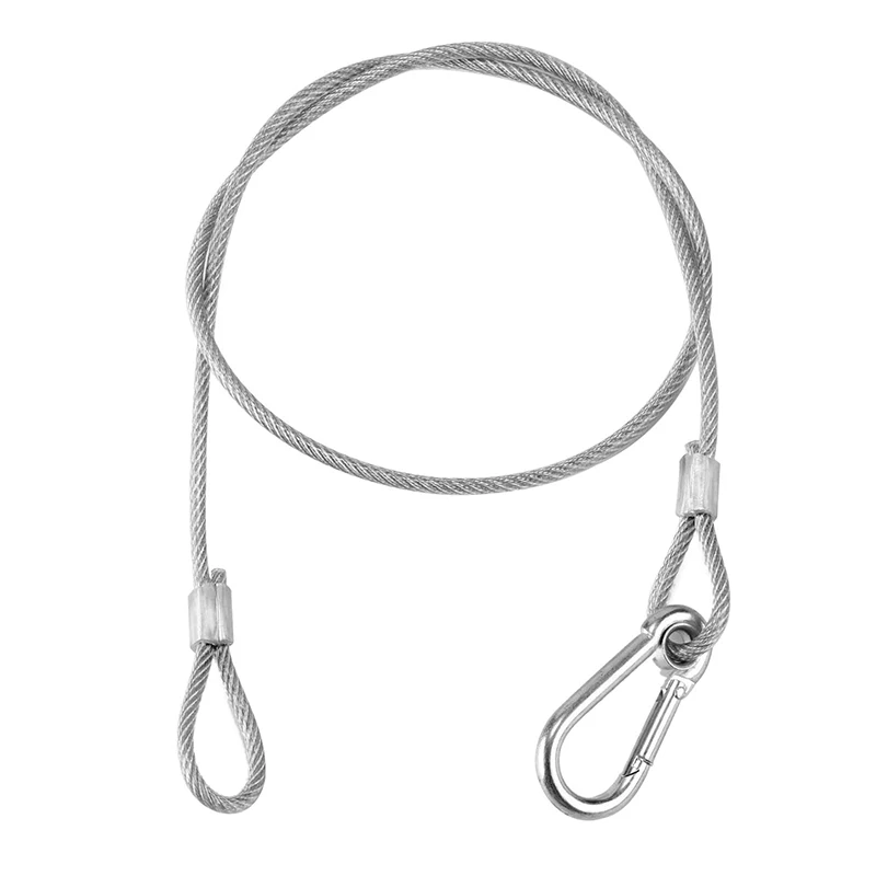 Stainless Steel Zinc Plated Safety Snap Hook With Eyelet Rigging Wire Rope Snap Hook