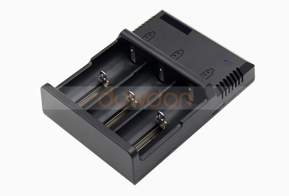 2 3 Aa Rechargeable Charger 3 Slot 18650 26650 Liion Battery Charger