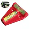 mini T type Circular Abs plastic base spirit level vial for machine with high quality