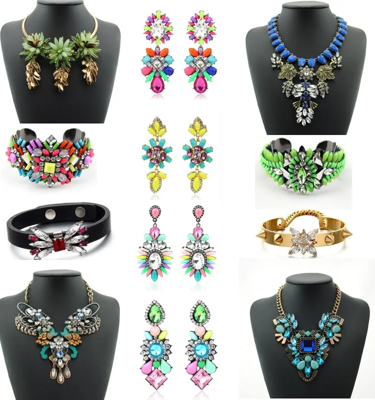 Longway Funky Jewelry Chunky Colorful Necklaces Buy Funky Jewelry