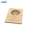 Custom Wooden Laser Cut Greeting Card with Exquisite Pattern