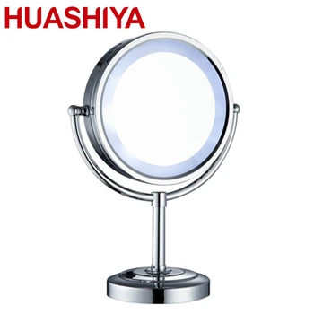 Betere Fancy Led Standing Round Makeup Light Shaving Mirror With Led LR-05