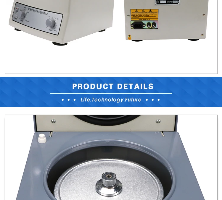 SH120 Lab Machine LCD Digital Micro prp centrifuge machine