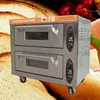 Double deck 2 trays Electric Bakery Oven for bread