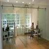 Modern room half glass wall partition divider home room partition panels