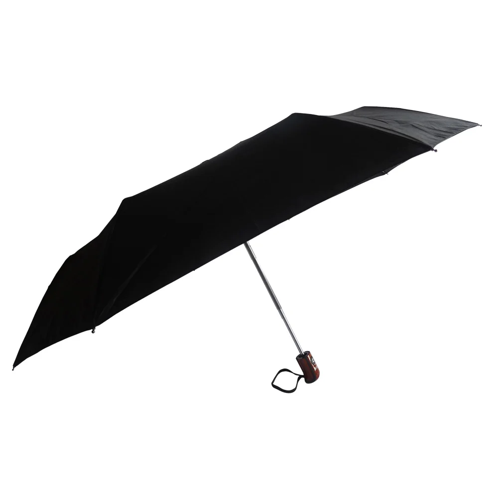 3 Fold Retractable Windproof Full Automatic Umbrella With Carrier Bag ...