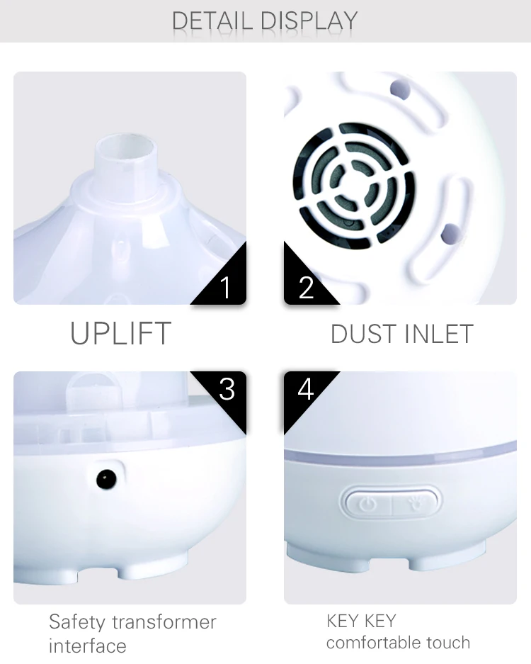 Wholesale Humidifier Ultrasonic Scent Essential Oil Diffuser Electric