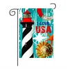 Custom American Light Tower Double Sided Garden Flag