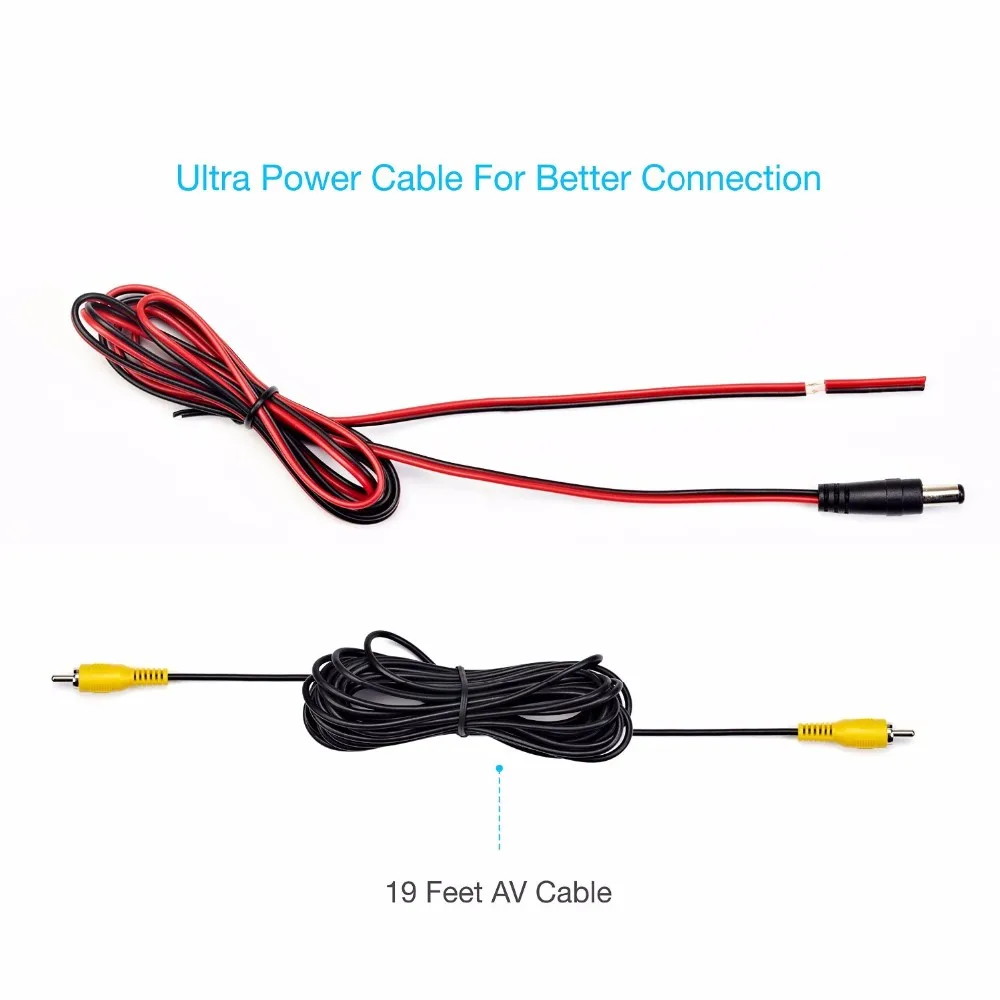 Backup Came Intelligent Reversing Track Car Rear View Camera With