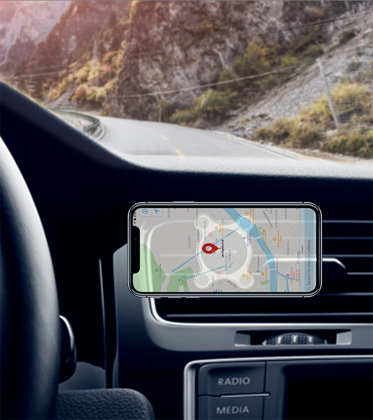 Free Shipping 2 in 1 Car Support and Wireless Charger