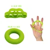 3 different resistance set silicone hand grip ring strengthener silicone finger exerciser