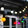 indoor and outdoor use, traditional 'Cafe Style' festoon lighting G50 golf ball top with hook