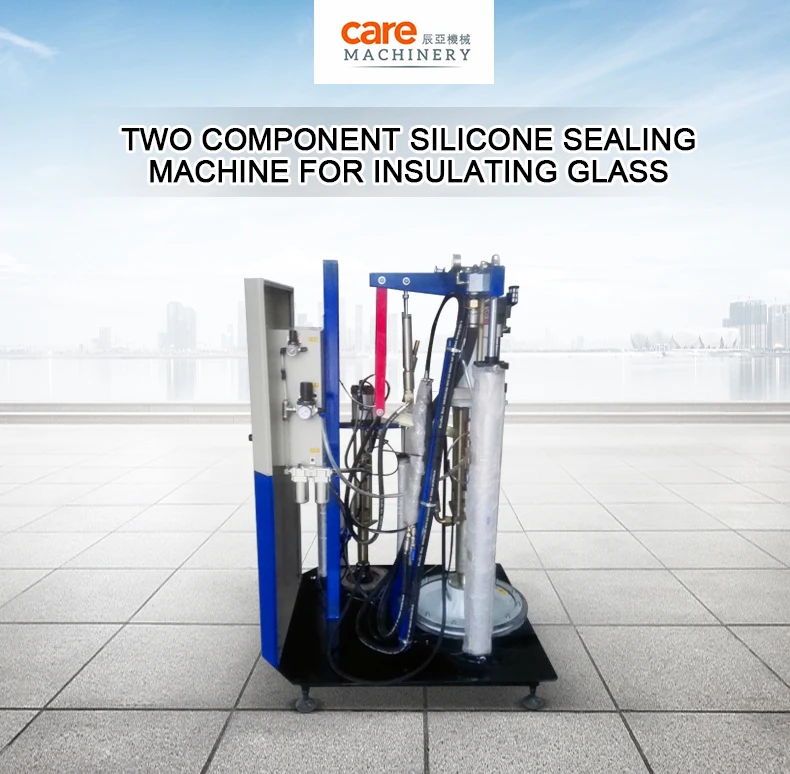 CASTJ06 Two Component Sealing Machine For Insulating Glass