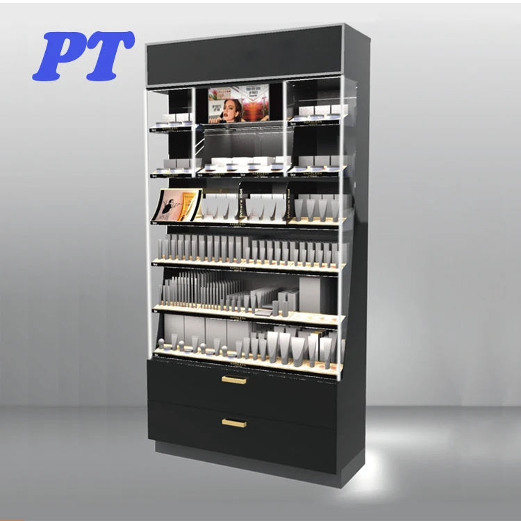 Wood Cosmetic Display Cabinet Suppliers And Manufacturers At Alibaba Wood Cosmetic Display Cabinet Suppliers And Manufacturers At Alibaba