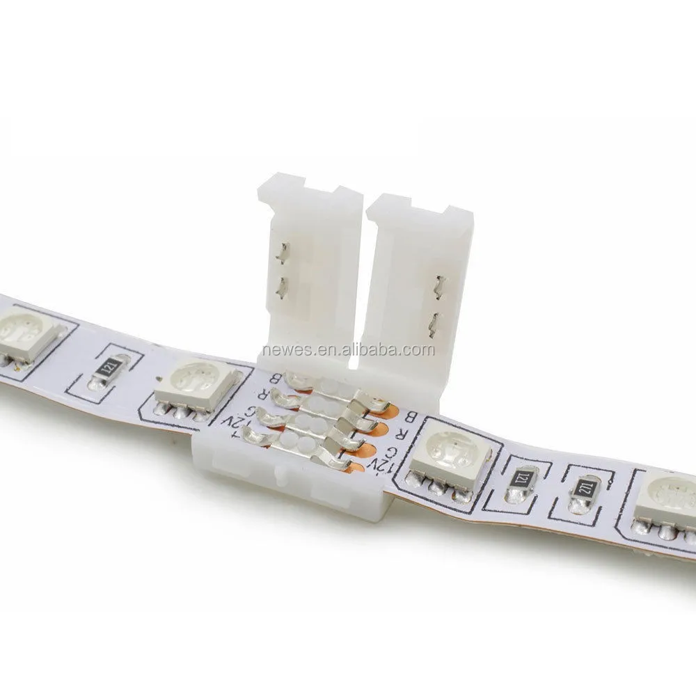 Quick Solderless Led Strip Light Connectors 2pin 8mm / 2pin 10mm / 4pin