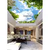 Wall paper top grade breathable printed plaster ceiling materials with 15-year warranty for household