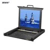 17" usb cable 8 ports/ 16ports CAT5 lcd kvm switch