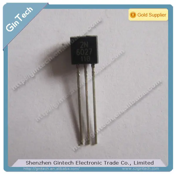 2n6027 programmable unijunction transistor to92