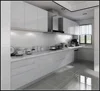 White Flat Pack Modern Handless Kitchen Designs