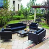 Comfortable Rattan Leader Resin Wicker Foshan Outdoor Resort Patio Furniture