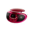 Portable cd player music boombox am fm radio with usb input